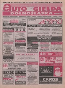 Auto Giełda Dolnośląska : pismo dla kupujących i sprzedających samochody, R. 5, 1996, nr 98 (324) [6.12]