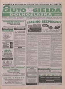 Auto Giełda Dolnośląska : pismo dla kupujących i sprzedających samochody, R. 5, 1996, nr 101 (327) [17.12]