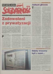 Dolnośląska Solidarność, 2001, nr 6 (190)