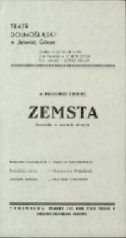 Zemsta - program [Dokument życia społecznego]