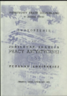 Peer Gynt - zaproszenie [Dokument życia społecznego]