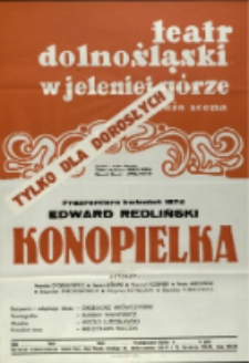 Konopielka - afisz [Dokument życia społecznego]