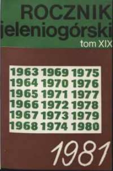 Rocznik Jeleniogórski, T. 19 (1981)
