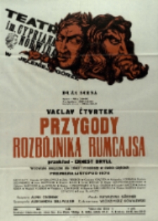 Przygody Rozbójnika Rumcajsa- afisz premierowy [Dokument życia społecznego]