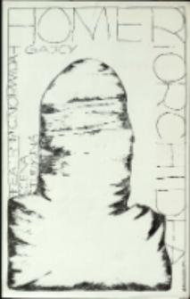 Homer i Orchidea - afisz premierowy [Dokument życia społecznego]