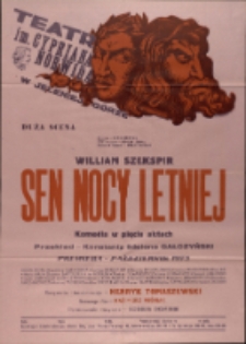 Sen nocy letniej - afisz premierowy [Dokument życia społecznego]