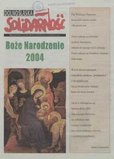 Dolnośląska Solidarność, 2004, nr 12 (232)