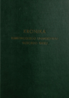 Kronika Karkonoskiego Uniwersytetu Trzeciego Wieku : Rok akademicki 2007/2008