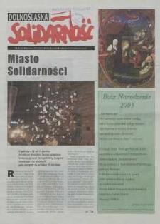 Dolnośląska Solidarność, 2005, nr 12 (244)