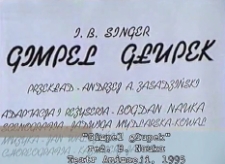 Gimpel Głupek [zapis spektaklu] [Film]
