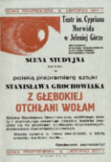 Z głębokiej otchłani wołam - afisz [Dokument życia społecznego]