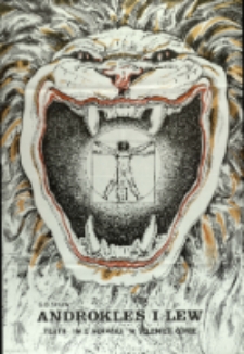 Androkles i lew - plakat [Dokument życia społecznego]