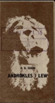 Androkles i lew - program [Dokument życia społecznego]