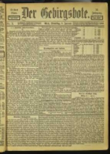 Der Gebirgsbote, 1900, nr 3