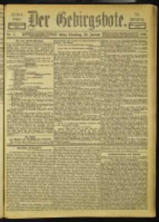 Der Gebirgsbote, 1900, nr 9