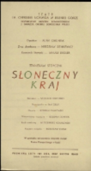 Słoneczny kraj - program [Dokument życia społecznego]