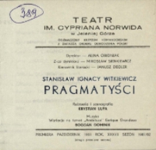 Pragmatyści - program [Dokument życia społecznego]