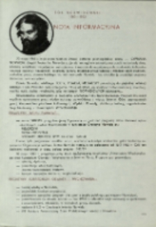 Nota Informacyjna : Rok Norwidowski 1883-1983 - druk ulotny [Dokument życia społecznego]