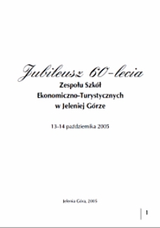 Jubileusz 60-lecia Zespołu Szkół Ekonomiczno-Turystycznych w Jeleniej Górze