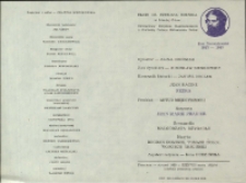 Fedra - program [Dokument życia społecznego]