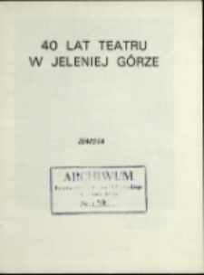 Zemsta - program [Dokument życia społecznego]