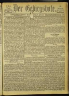 Der Gebirgsbote, 1900, nr 11
