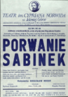 Porwanie Sabinek - afisz premierowy [Dokument życia społecznego]