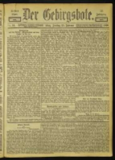 Der Gebirgsbote, 1900, nr 16
