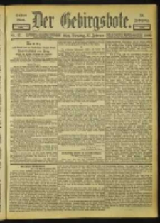 Der Gebirgsbote, 1900, nr 17