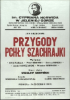 Przygody Pchły Szachrajki - afisz premierowy [Dokument życia społecznego]