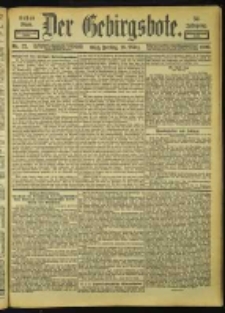 Der Gebirgsbote, 1900, nr 22