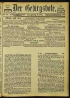 Der Gebirgsbote, 1900, nr 26