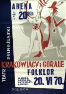 Krakowiacy i Górale - plakat [Dokument życia społecznego]