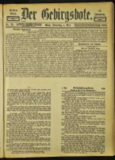 Der Gebirgsbote, 1900, nr 35