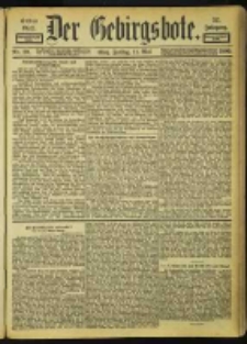 Der Gebirgsbote, 1900, nr 38