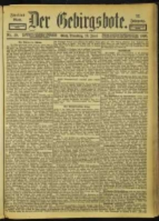 Der Gebirgsbote, 1900, nr 49