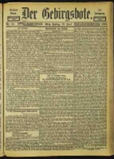 Der Gebirgsbote, 1900, nr 50