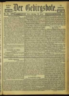 Der Gebirgsbote, 1900, nr 52