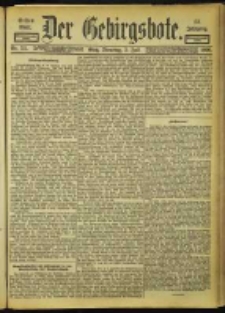 Der Gebirgsbote, 1900, nr 53