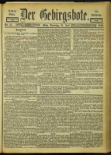 Der Gebirgsbote, 1900, nr 61