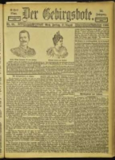 Der Gebirgsbote, 1900, nr 66