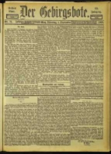 Der Gebirgsbote, 1900, nr 71