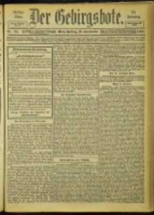 Der Gebirgsbote, 1900, nr 78