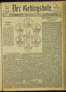 Der Gebirgsbote, 1900, nr 84