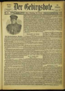 Der Gebirgsbote, 1900, nr 87