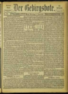 Der Gebirgsbote, 1900, nr 89