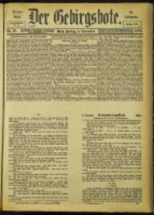 Der Gebirgsbote, 1900, nr 90