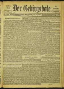 Der Gebirgsbote, 1900, nr 104