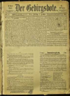 Der Gebirgsbote, 1901, nr 2