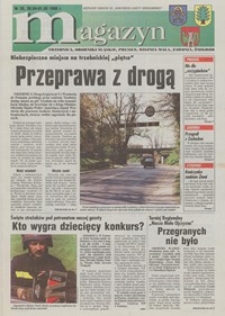 Magazyn : Trzebnica, Oborniki Śląskie, Prusice, Wisznia Mała, Zawonia, Żmigród : bezpłatny dodatek do "Robotniczej Gazety Wrocławskiej", 1998, nr 28 [30.04-1.05]